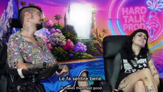 Ep3 FERRAGLIA parla di sessualità e si masturba in diretta