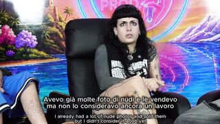 Ep3 FERRAGLIA parla di sessualità e si masturba in diretta