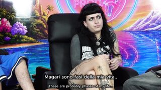 Ep3 FERRAGLIA parla di sessualità e si masturba in diretta