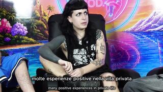 Ep3 FERRAGLIA parla di sessualità e si masturba in diretta