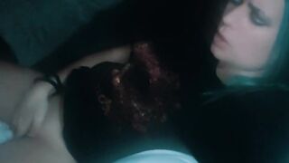 Obscene-Talking Floozy Likes Rubbing Snatch