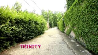 Trinity Hungarian Bitch Booty screwed by Nick Lang, outdoor, suit, tall wench, anal screwed, Teaser#1