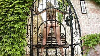 Trinity Hungarian Bitch Booty screwed by Nick Lang, outdoor, suit, tall wench, anal screwed, Teaser#1