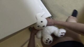 Stuffed Bunny Gets Screwed Gorgeous Hard (Not plan to lie)
