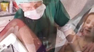 Redhead mother I'd like to fuck Explored with Toys in Medical Dream