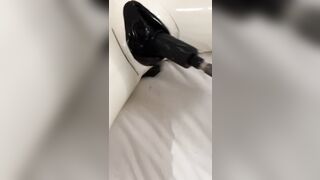 Latex Doll CondomSuit Screwing