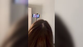 Hotel doggy style for my cuck
