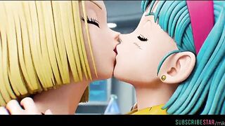 Hentai yuri lesbo DBZ manga