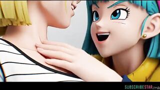 Hentai yuri lesbo DBZ manga
