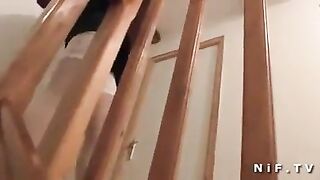 Youthful french whore very hard anal drilled