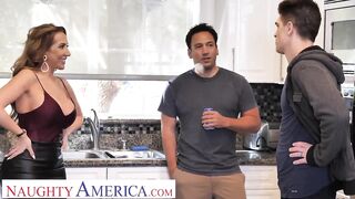 Nasty America Richelle Ryan soaps up with ally's spouse