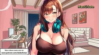 Your ally asks for your assist. Imitate those poses and then this babe'll give u a admirable tugjob. Instructions for masturbating in Spanish.