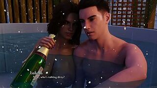 Being A DIK 270 - Nice-looking Cuties in the Jacuzzi