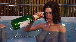Being A DIK 270 - Nice-looking Cuties in the Jacuzzi