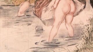 retro erotic drawings