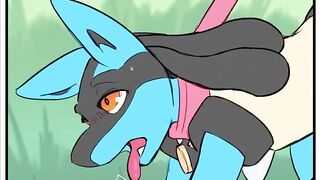 Taking Lucario for a Walk