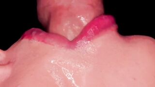 THIS BABE LIKES SUCKING AND LICKING KNOB UNTIL IT EXPLODES WITH A SPRAY OF CUM - LIPS AND TONGUE ON THE HEAD - CLOSE-UP CUM IN THROAT WITH A BIGGEST ORAL SEX