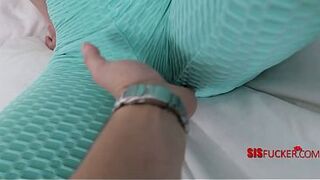 Stepsister Turns Butt Slapping Into Needy Begging