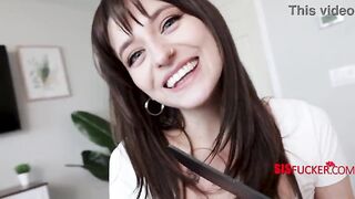 Stepsister Turns Butt Slapping Into Needy Begging