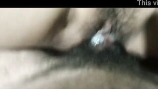 Banging Nepali Bhabhi creamy snatch at jungle clear Nepali audio