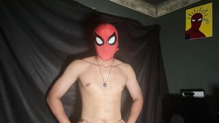Spider-Guy Mask Edging Dream: Jerking My Hard Ramrod for Gwen Stacy Until Miles Morales Ruins My Jizz flow