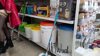 In a hardware store out of a bottom