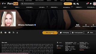 Milana Schwarz (42) - Golden-haired Deutsche mother I'd like to fuck kommt 2x hart – intensiver Bawdy Talk & Real Orgasmus - Erstes Movie