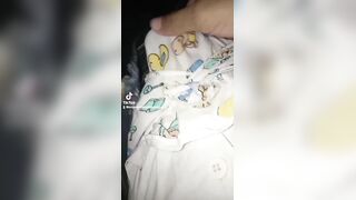 Peed-on panties and double climax