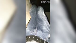 Peed-on panties and double climax