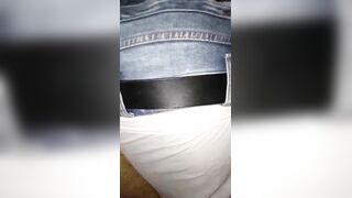 Peed-on panties and double climax