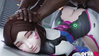 D.va - Pop Star Contract BBC CG Overwatch Porn