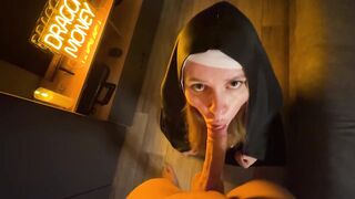 SINFUL CONFESSION: NUN SERVES WITH HER THROAT ?