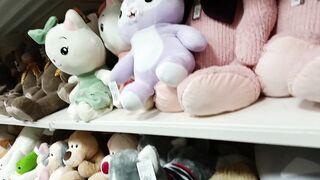 Striptease in a toy store