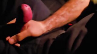 Night Drive KNOB OUT! Finished with cum