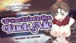 Bang Me So We Don't Freeze (F4M) [Allies to Lovers] [Riding] [Creampie]