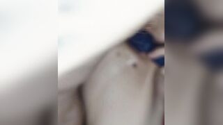 Stretching Lilys snatch in advance of filling her with void urine and fisting her
