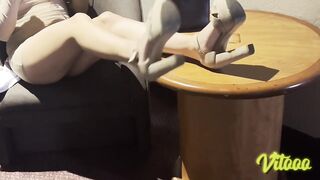 Hot mutual masturbation – Latino pair in underware