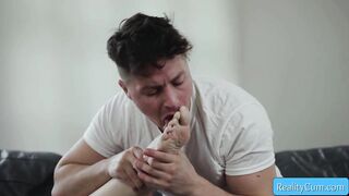 Sexy pornstars Octavia Red & Jay Romero in action