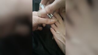 Lengthy Toenail Clipping