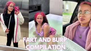 Every week Fart Burp Compilation Outdoors Pole Dance Latex Booty Fart Jars