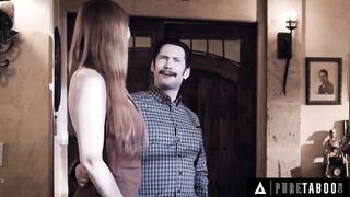 PURE TABOO Babysitter Gabbie Carter Acquiesces To Trio With Kinky Pair - SPANISH SUBTITLES