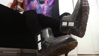 Cum for My Immodest Uggs