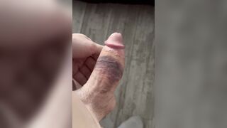Como quedó mi por coger fuerte