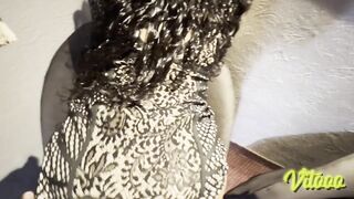 Screwing my hotty on the bed – that babe can't live out of showing off her butt