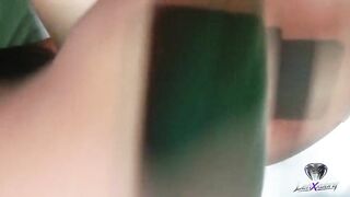 Famosinha do Tik Tok dá Buceta no pelo e plug no cú pro cacetão preto do kobra