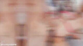 Lots of anal for the sexy doxy LORE HAWT by several BBCs, DAP. Hard anal invasion pissing