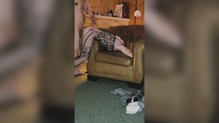 lily and damien submits to intensive collar play