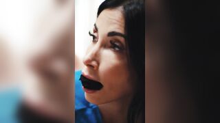 Cute Brunette hair Time Freeze Sex