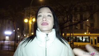 GERMAN SCOUT - CUTE ANGEL TRICKED TO BANG IN STREET PICKUP