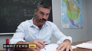 Large Melons at School - Nasty Trade for a Admirable Grade